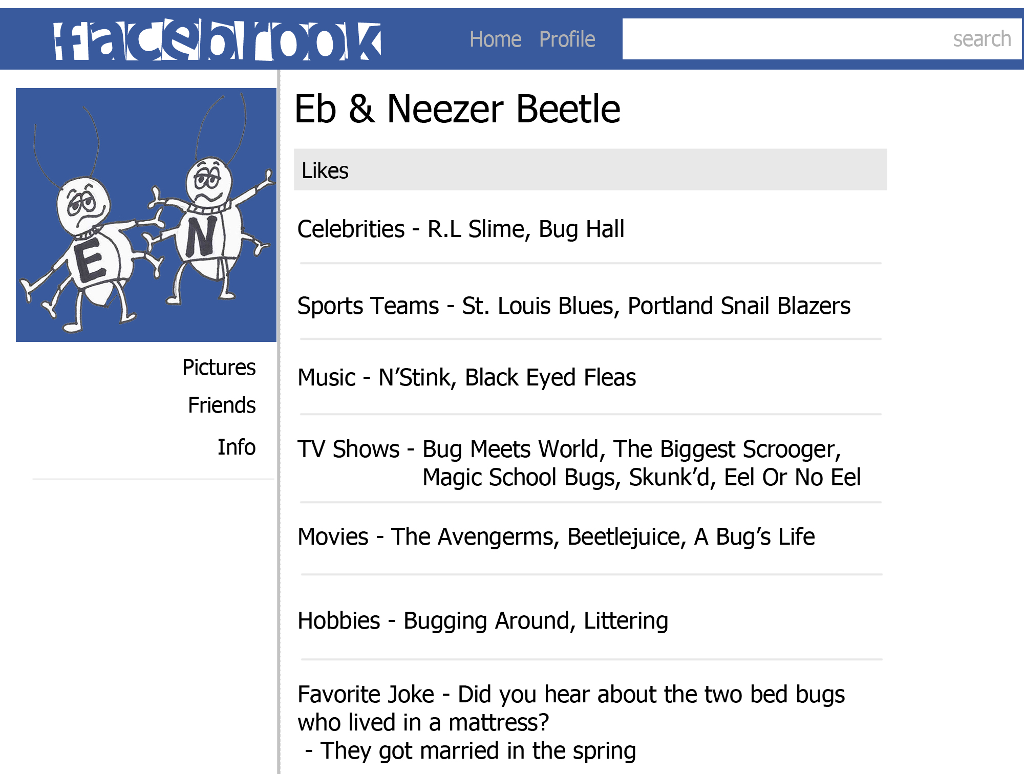 Eb & Neezer Beetle Profile color